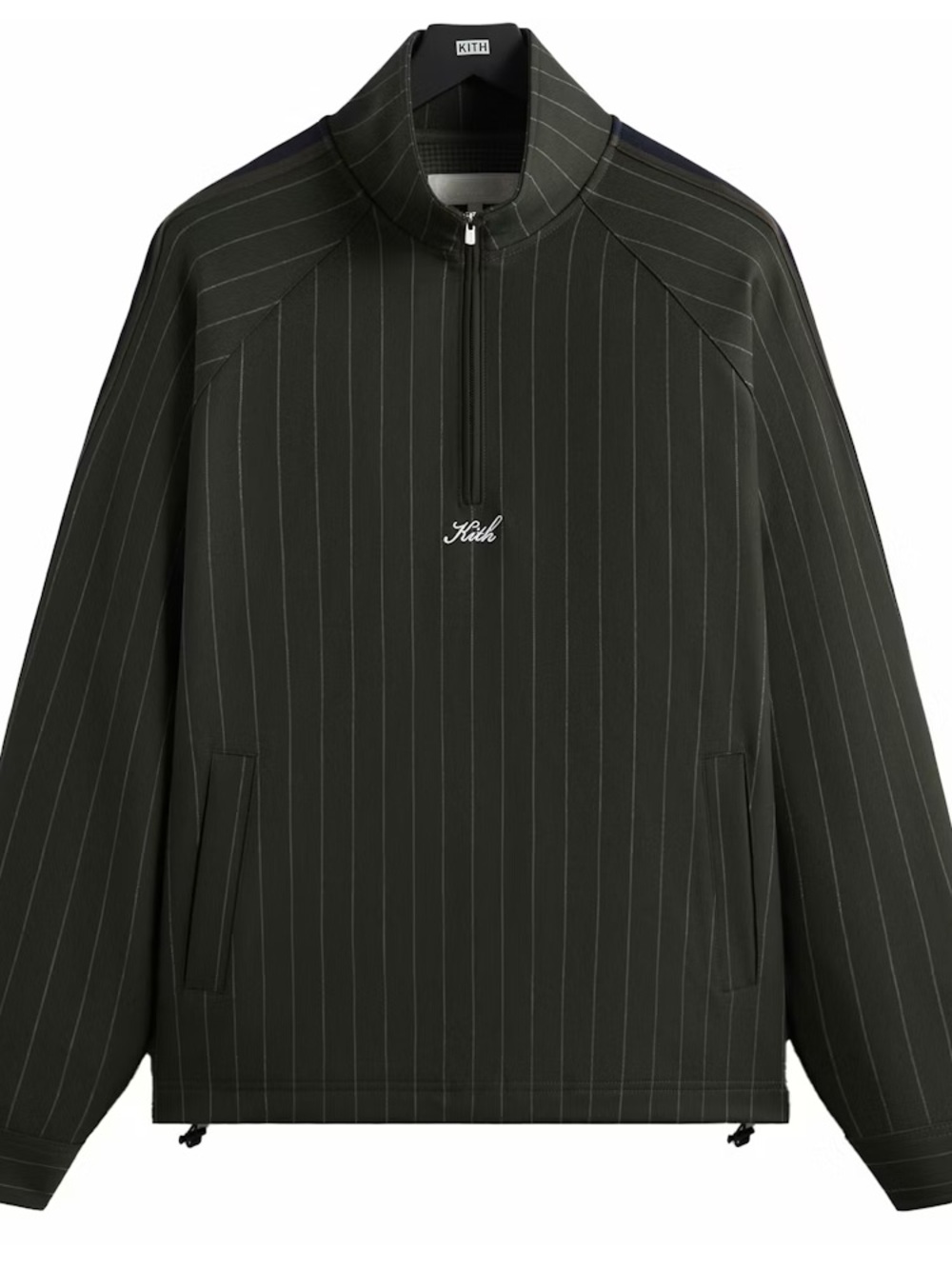 Kith Double Weave Riley Quarter Zip — Stadium